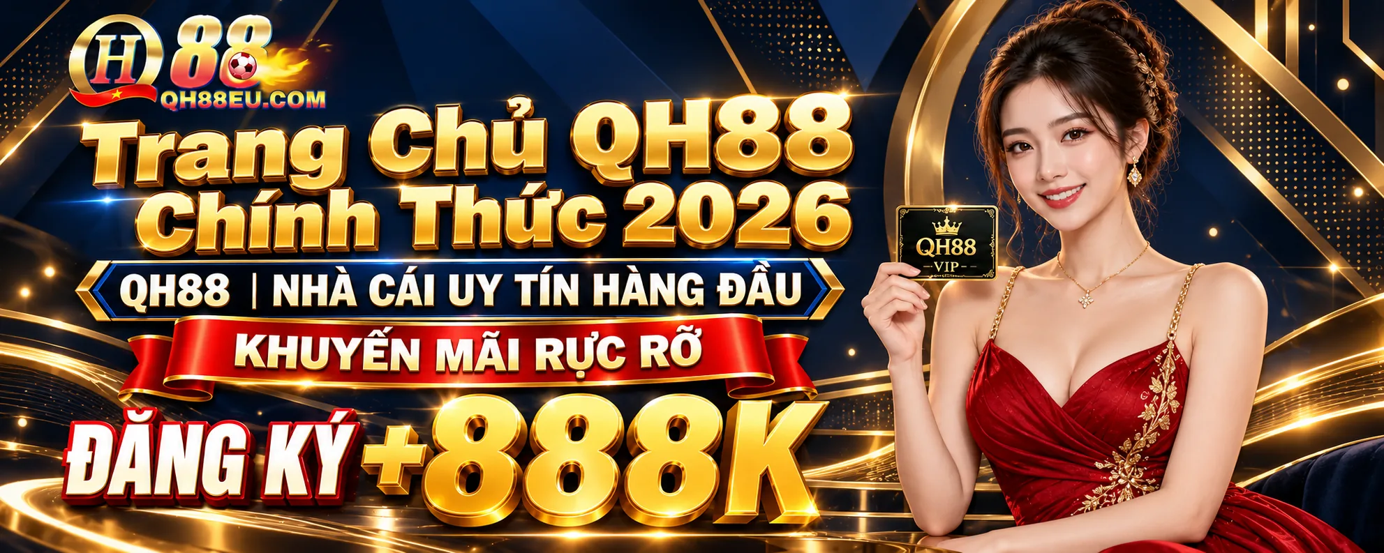 Trang chủ QH88 chính thức 2026 – ưu đãi đăng ký +888K